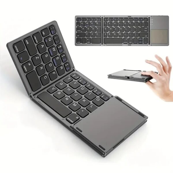 Mini Teclado Plegable Inalámbrico